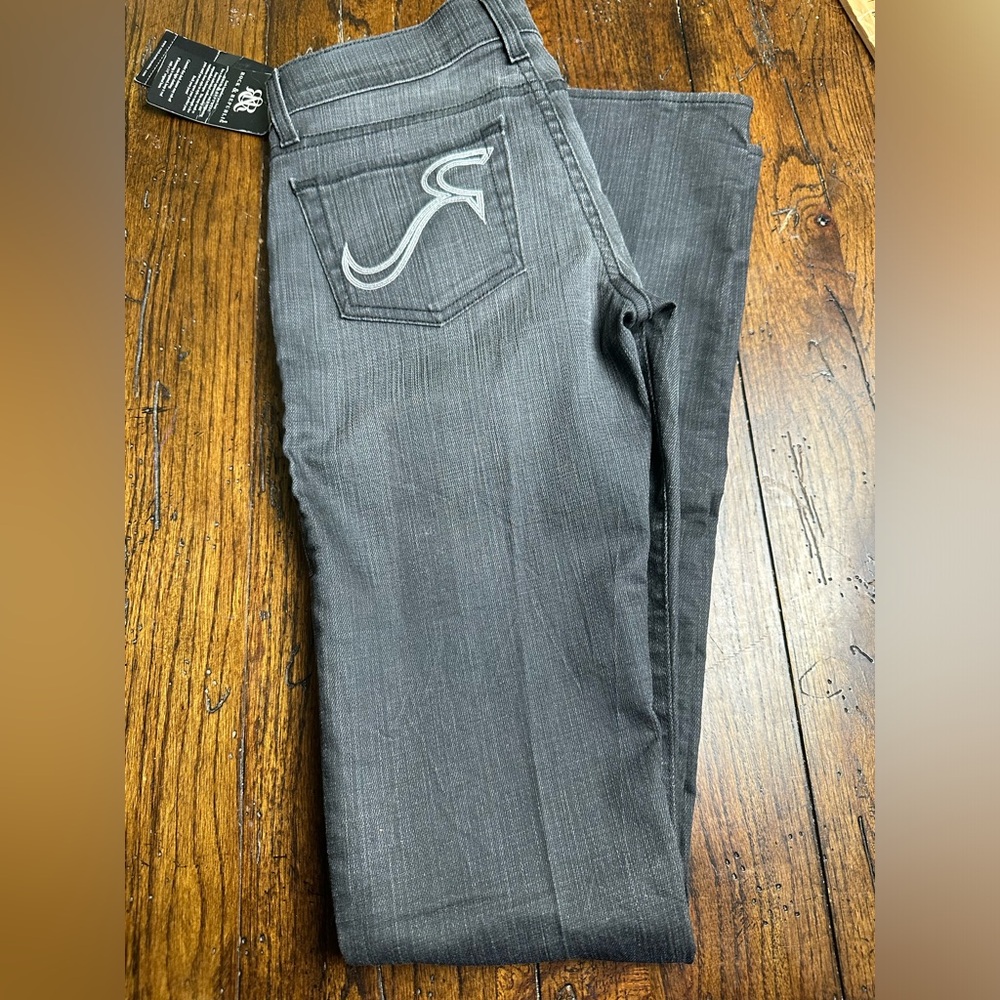 New Rock &‎ Republic Gray Skinny Jeans 25